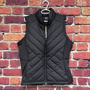 Calia Carrie Underwood Lightweight Vest Pure Black Women's XL NWT